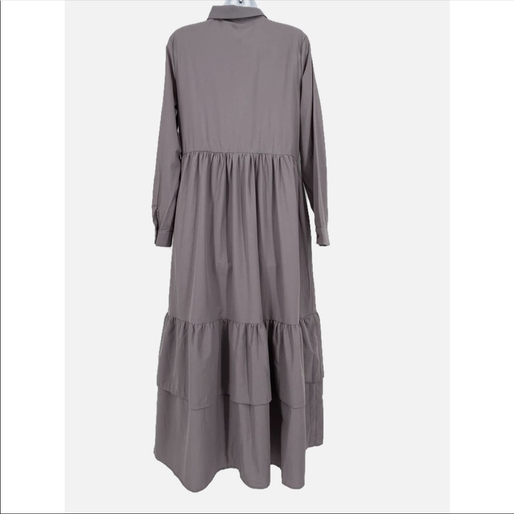 Refka Casual Tiered Dress in Lavender Size 8